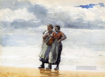 海の娘たち リアリズム海洋画家ウィンスロー・ホーマー Oil Paintings